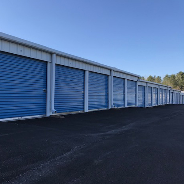 Convenient Drive-Up Storage Units with Extra Wide Driveways